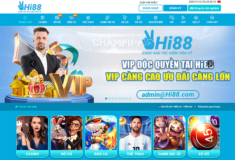 Hi88 Casino là nhà cái cá cược số 1 Châu Á